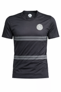 Mens Black Reflective T Shirt