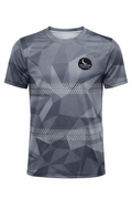 Mens Grey Reflective T Shirt